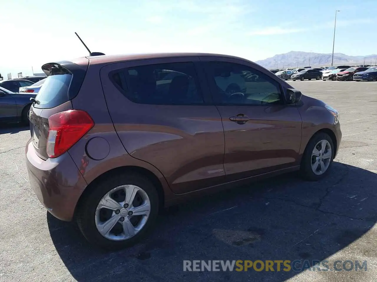 3 Фотография поврежденного автомобиля KL8CB6SA3KC743715 CHEVROLET SPARK 2019