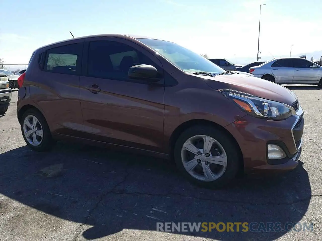 4 Фотография поврежденного автомобиля KL8CB6SA3KC743715 CHEVROLET SPARK 2019