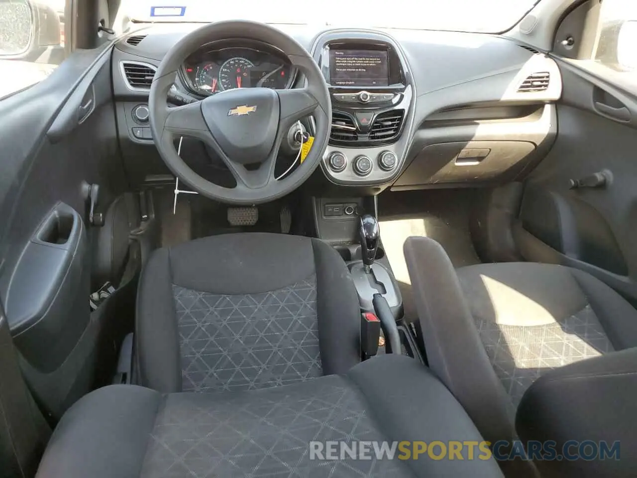 8 Фотография поврежденного автомобиля KL8CB6SA3KC818445 CHEVROLET SPARK 2019