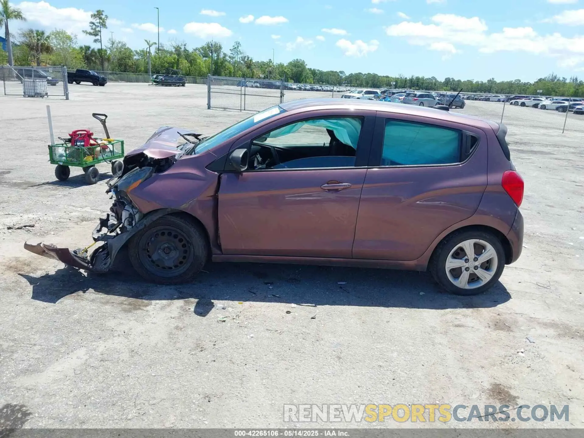 15 Photograph of a damaged car KL8CB6SA4KC705488 CHEVROLET SPARK 2019