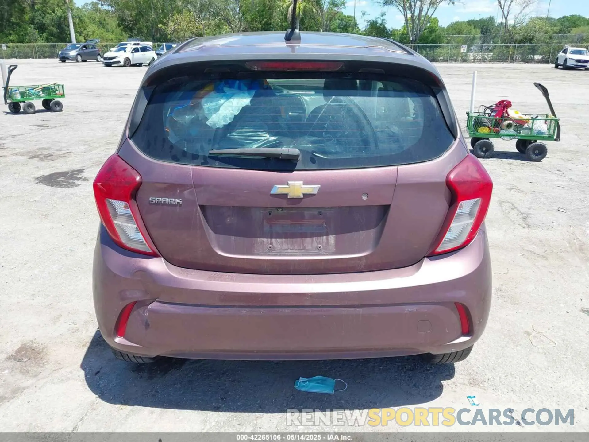 17 Photograph of a damaged car KL8CB6SA4KC705488 CHEVROLET SPARK 2019
