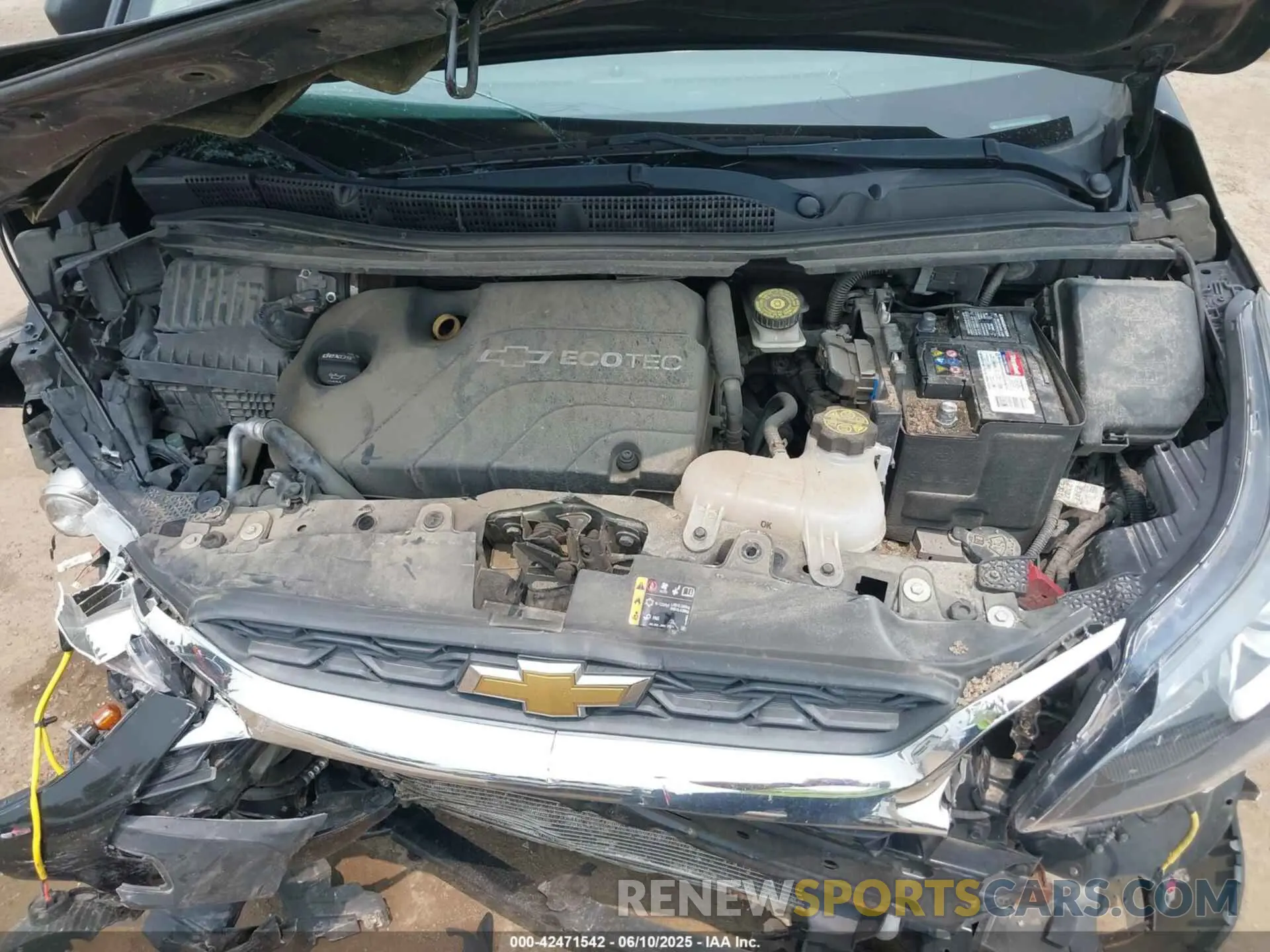 10 Photograph of a damaged car KL8CB6SA5KC815952 CHEVROLET SPARK 2019