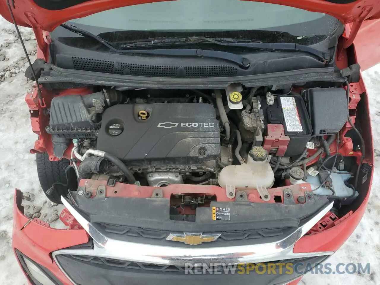 11 Photograph of a damaged car KL8CB6SA6KC704147 CHEVROLET SPARK 2019