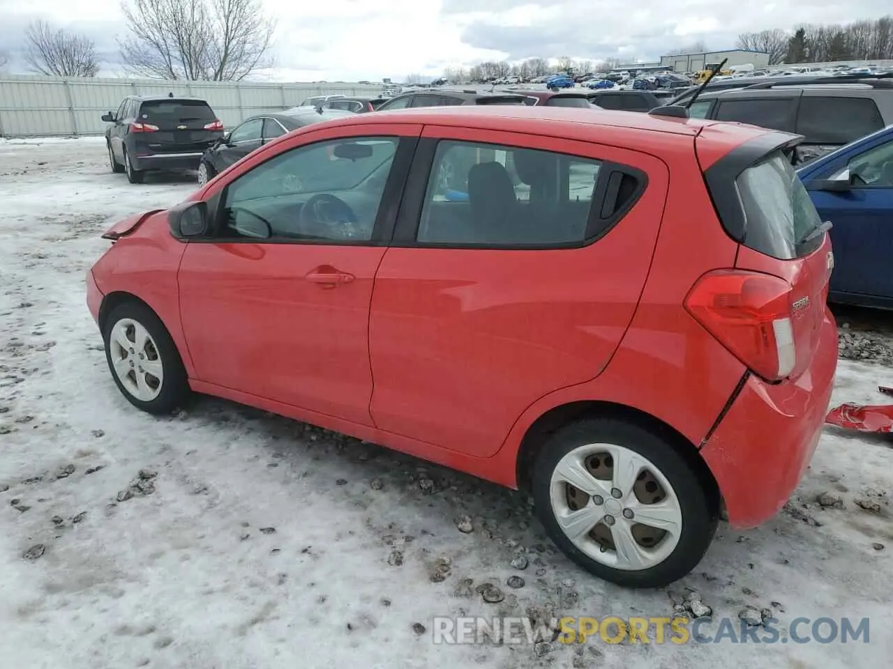 2 Photograph of a damaged car KL8CB6SA6KC704147 CHEVROLET SPARK 2019