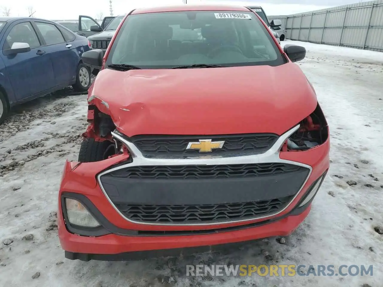 5 Photograph of a damaged car KL8CB6SA6KC704147 CHEVROLET SPARK 2019