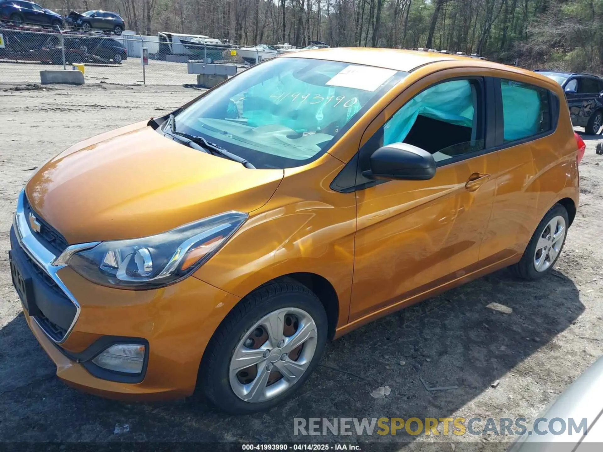 2 Photograph of a damaged car KL8CB6SA6KC764879 CHEVROLET SPARK 2019