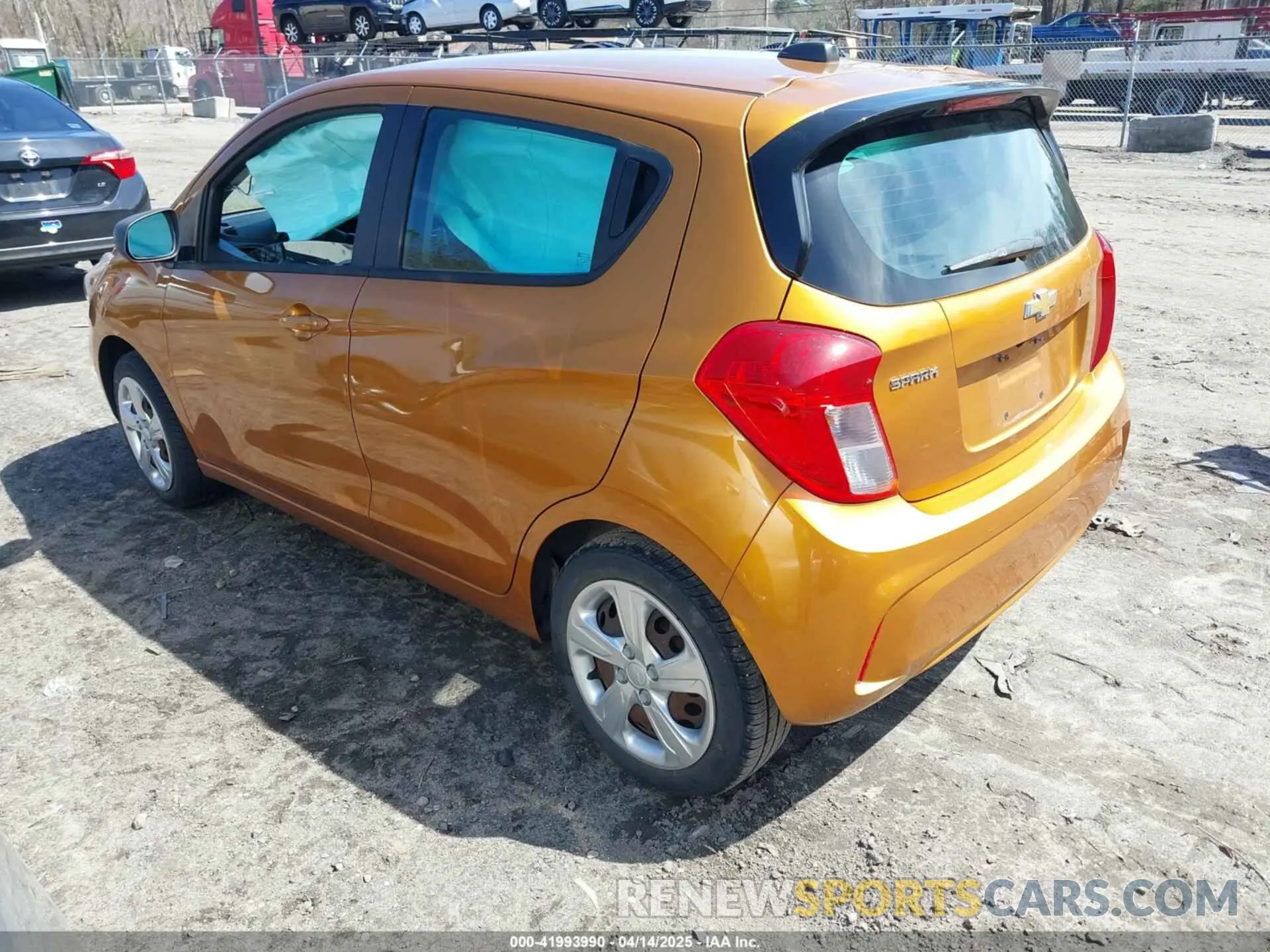 3 Photograph of a damaged car KL8CB6SA6KC764879 CHEVROLET SPARK 2019
