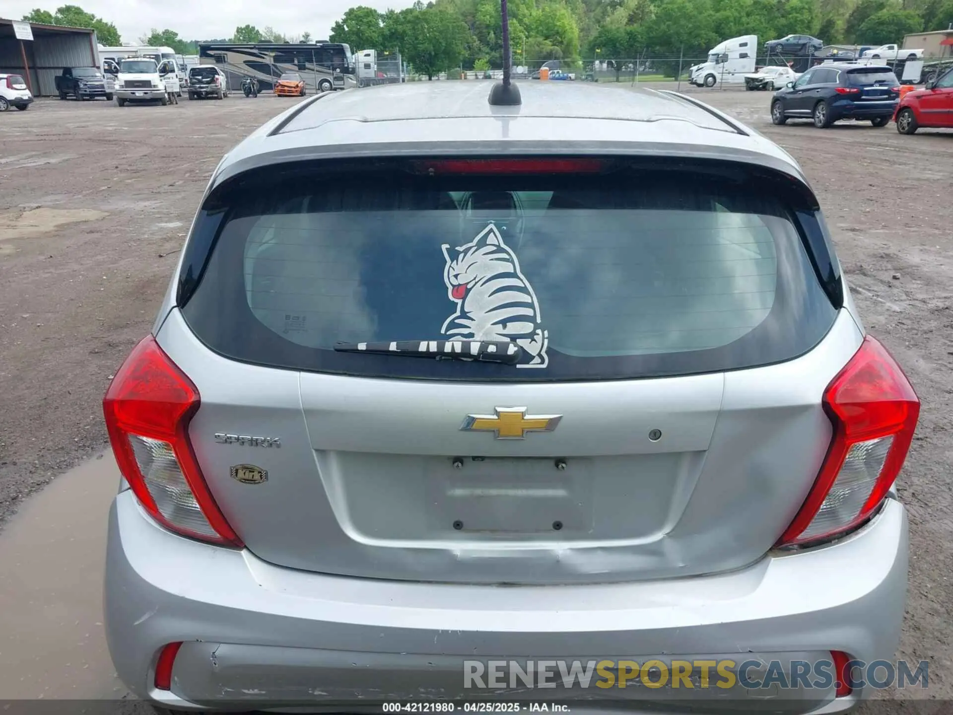 16 Photograph of a damaged car KL8CB6SA7KC741952 CHEVROLET SPARK 2019