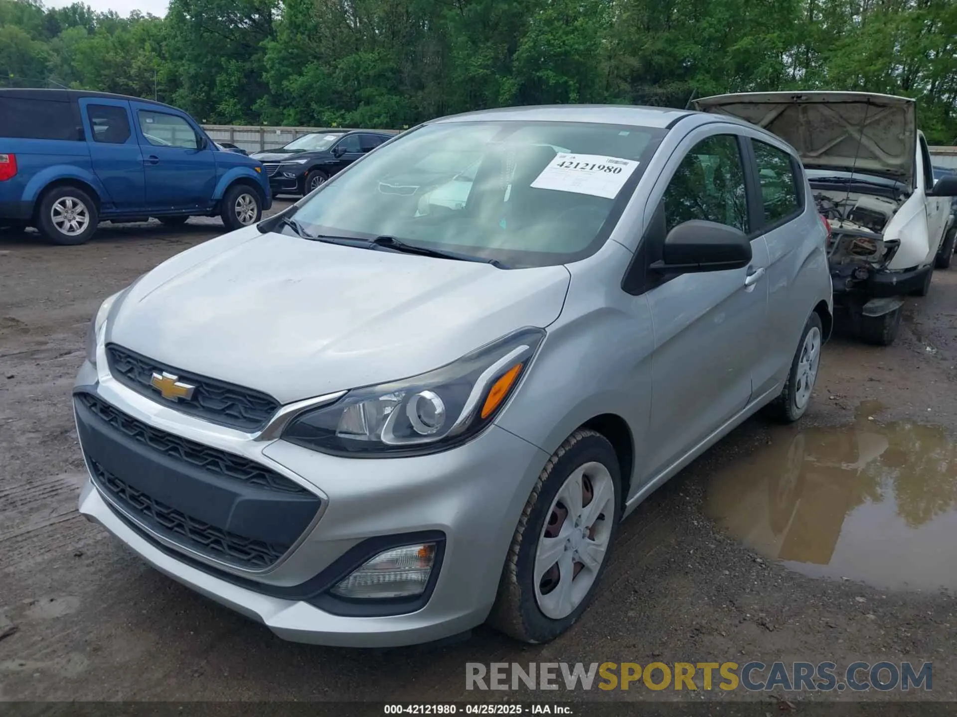 2 Photograph of a damaged car KL8CB6SA7KC741952 CHEVROLET SPARK 2019