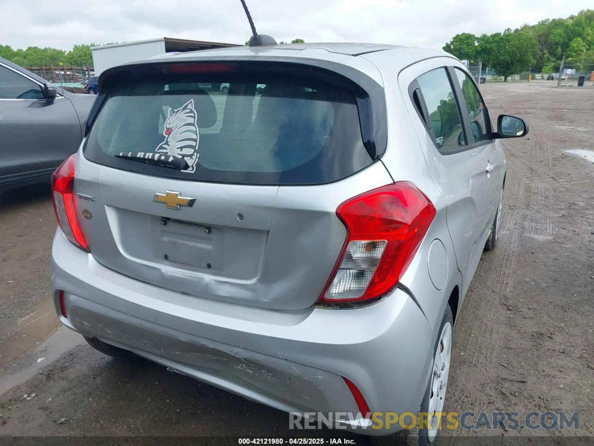 6 Photograph of a damaged car KL8CB6SA7KC741952 CHEVROLET SPARK 2019