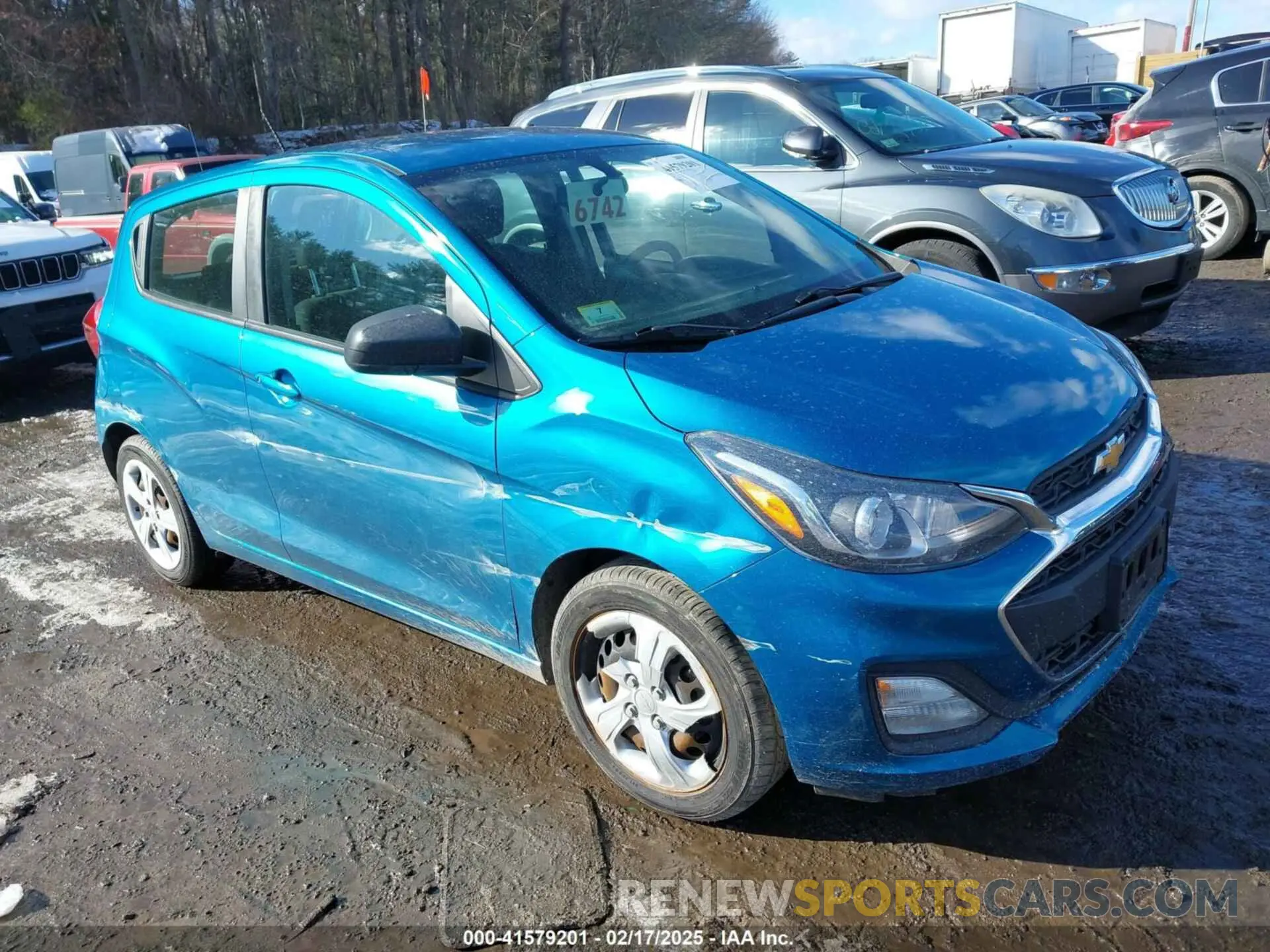 1 Фотография поврежденного автомобиля KL8CB6SA7KC804662 CHEVROLET SPARK 2019