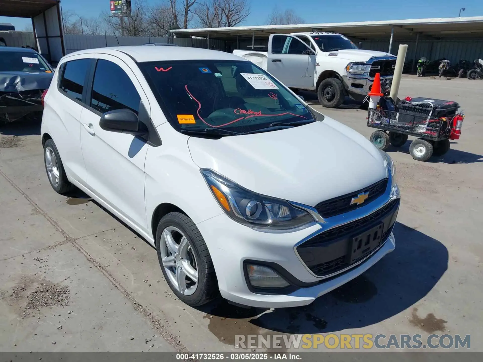 1 Фотография поврежденного автомобиля KL8CB6SA8KC729504 CHEVROLET SPARK 2019