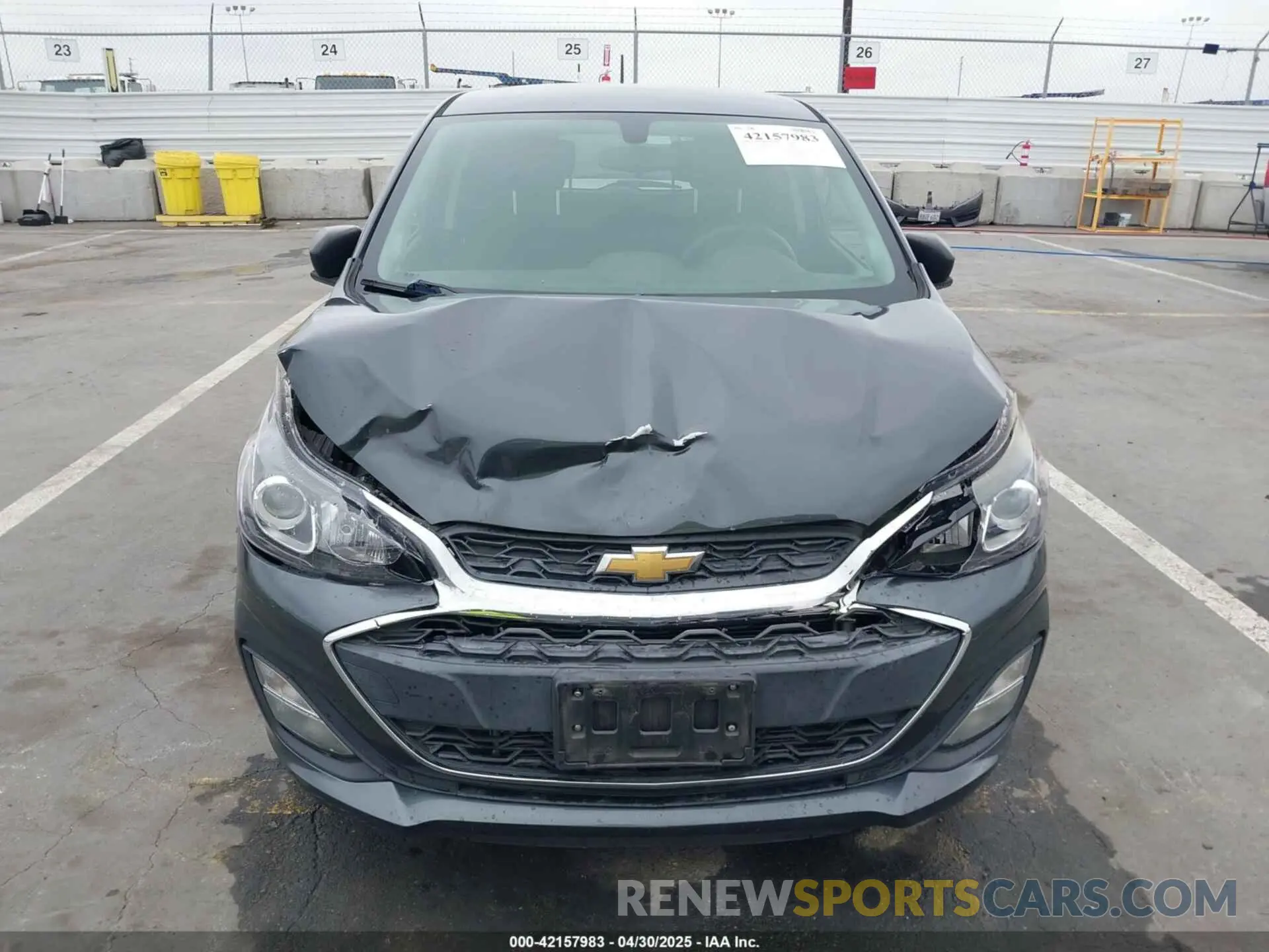 6 Photograph of a damaged car KL8CB6SA8KC739787 CHEVROLET SPARK 2019