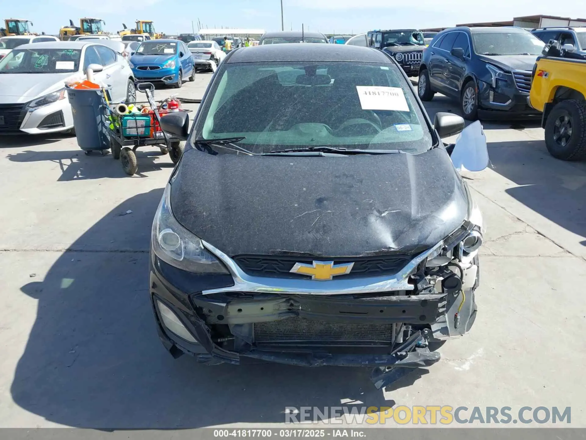 13 Photograph of a damaged car KL8CB6SA9KC723999 CHEVROLET SPARK 2019