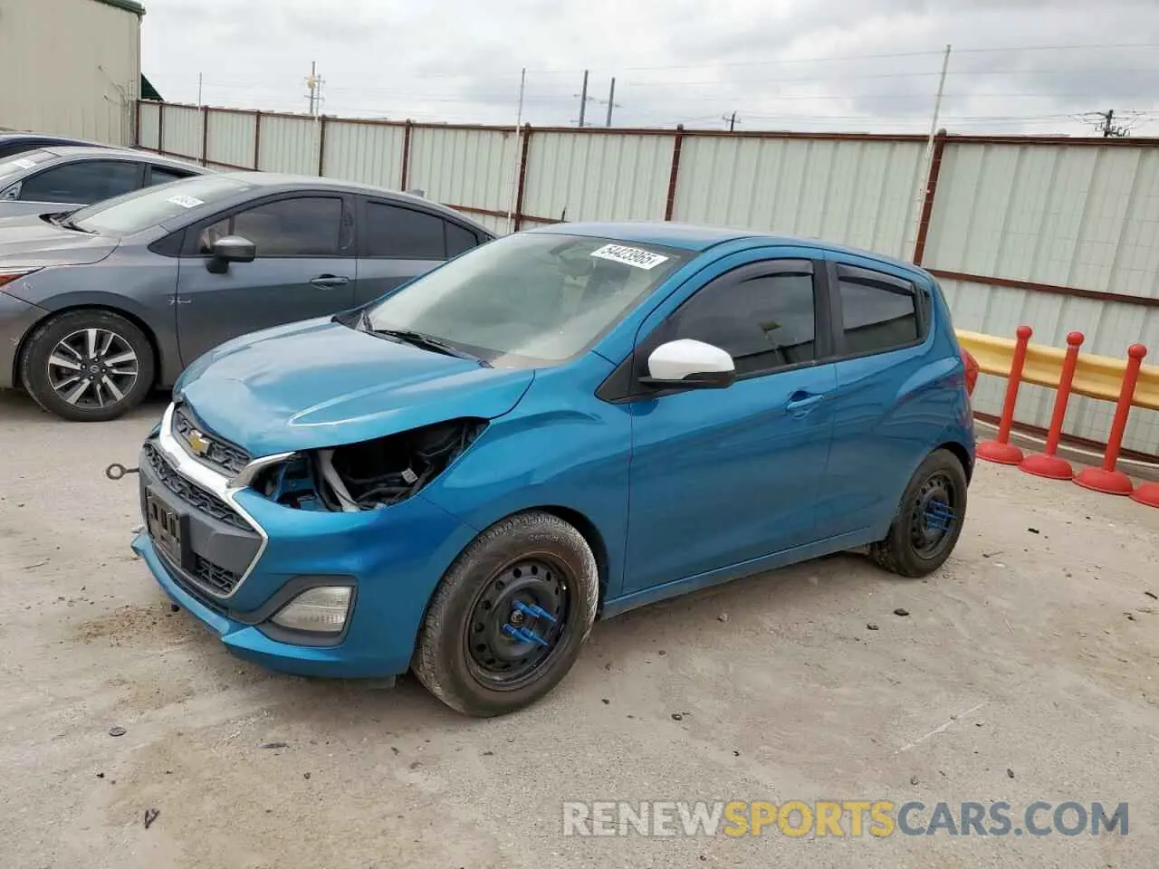 1 Photograph of a damaged car KL8CB6SA9KC761748 CHEVROLET SPARK 2019