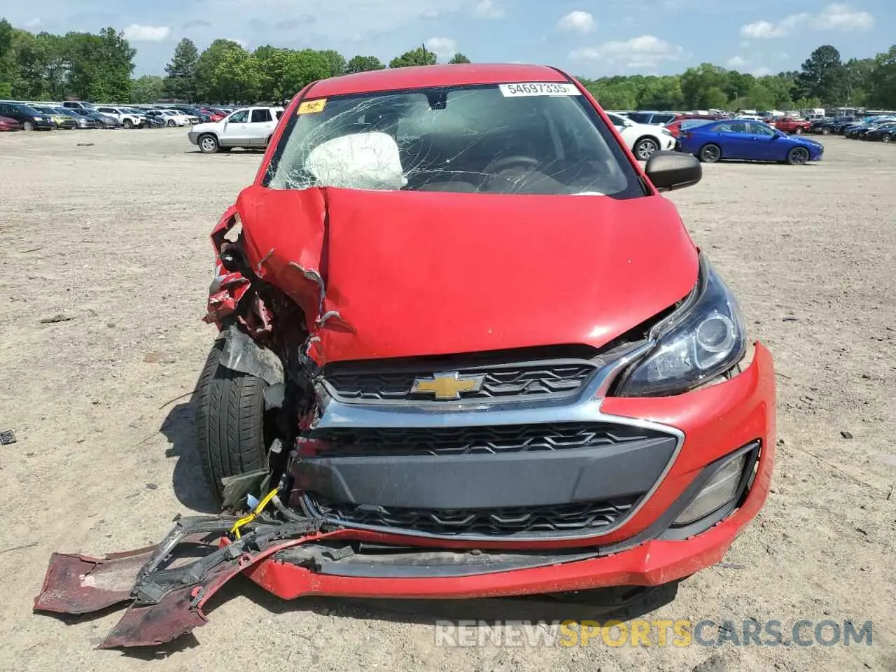 5 Photograph of a damaged car KL8CB6SA9KC809734 CHEVROLET SPARK 2019