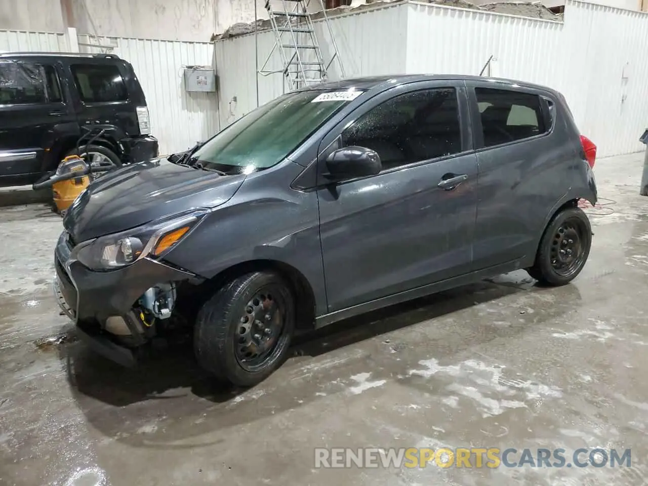 1 Photograph of a damaged car KL8CB6SA9KC820250 CHEVROLET SPARK 2019