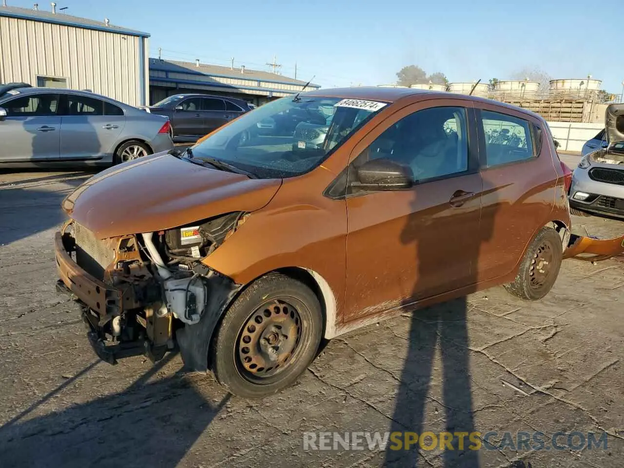 1 Фотография поврежденного автомобиля KL8CB6SAXKC706841 CHEVROLET SPARK 2019