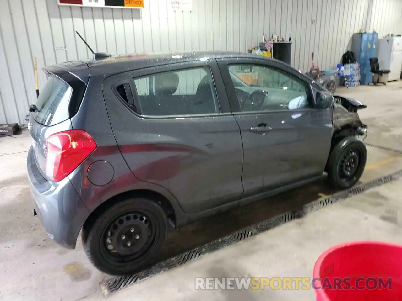 3 Фотография поврежденного автомобиля KL8CC6SA9KC723594 CHEVROLET SPARK 2019
