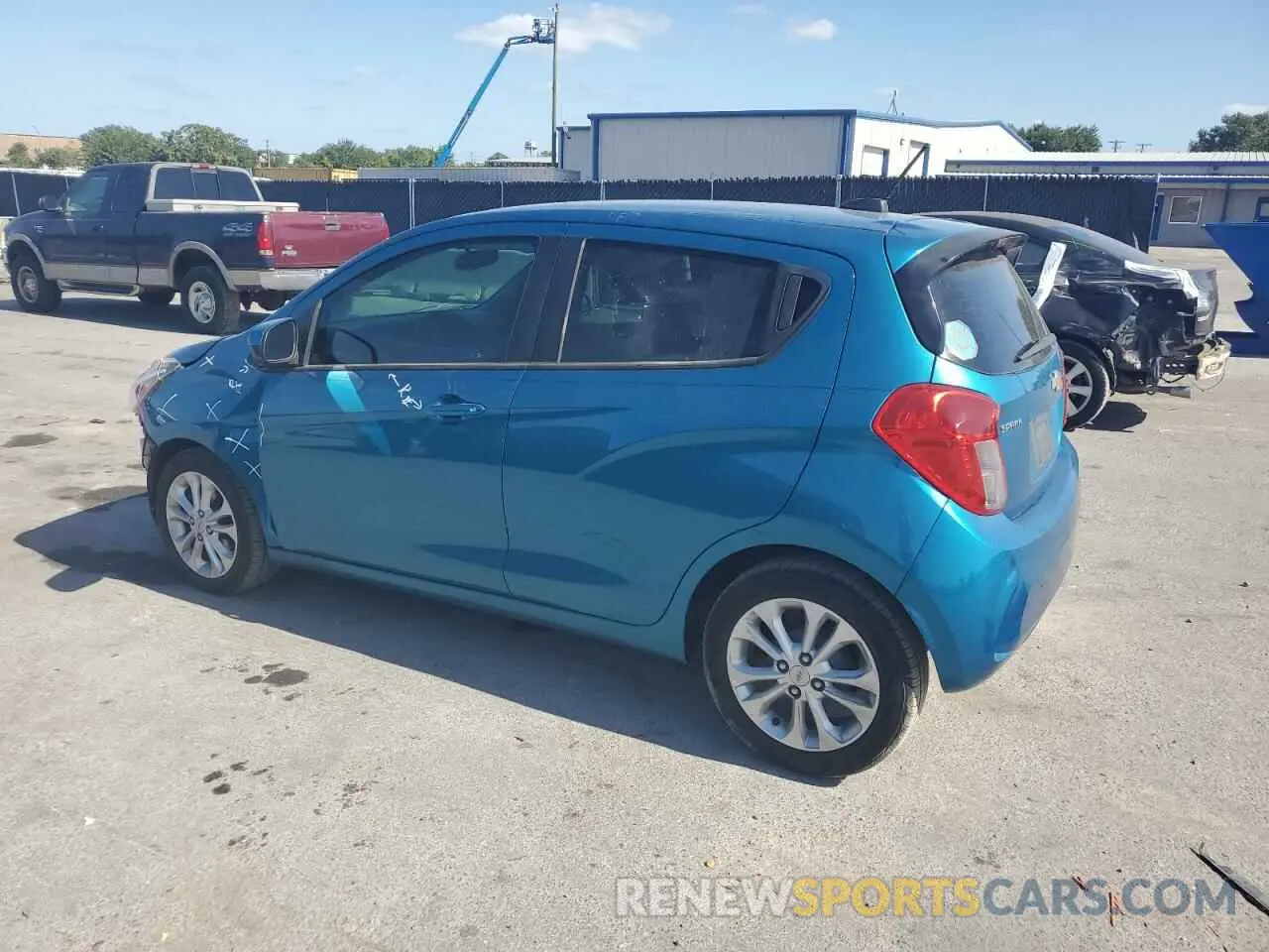 2 Photograph of a damaged car KL8CD6SA0KC722279 CHEVROLET SPARK 2019