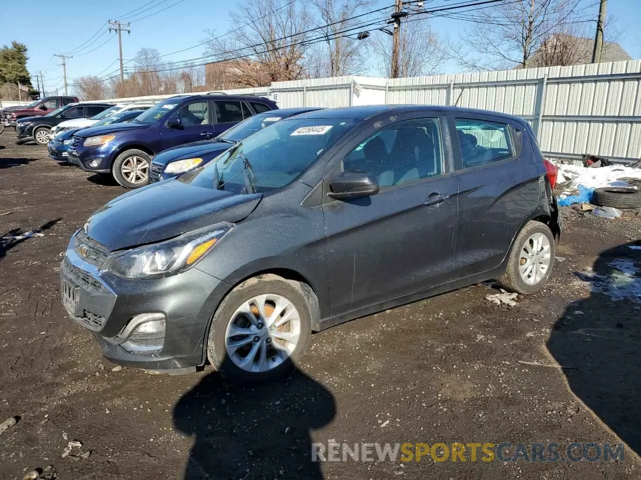 1 Фотография поврежденного автомобиля KL8CD6SA2KC725877 CHEVROLET SPARK 2019