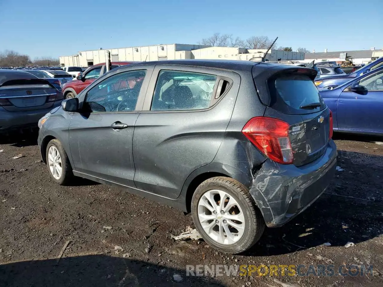 2 Фотография поврежденного автомобиля KL8CD6SA2KC725877 CHEVROLET SPARK 2019