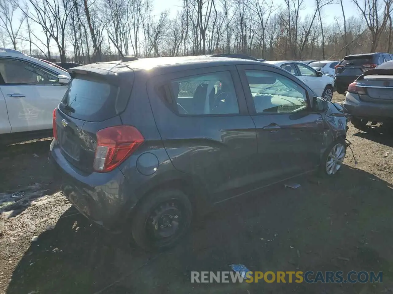 3 Фотография поврежденного автомобиля KL8CD6SA2KC725877 CHEVROLET SPARK 2019