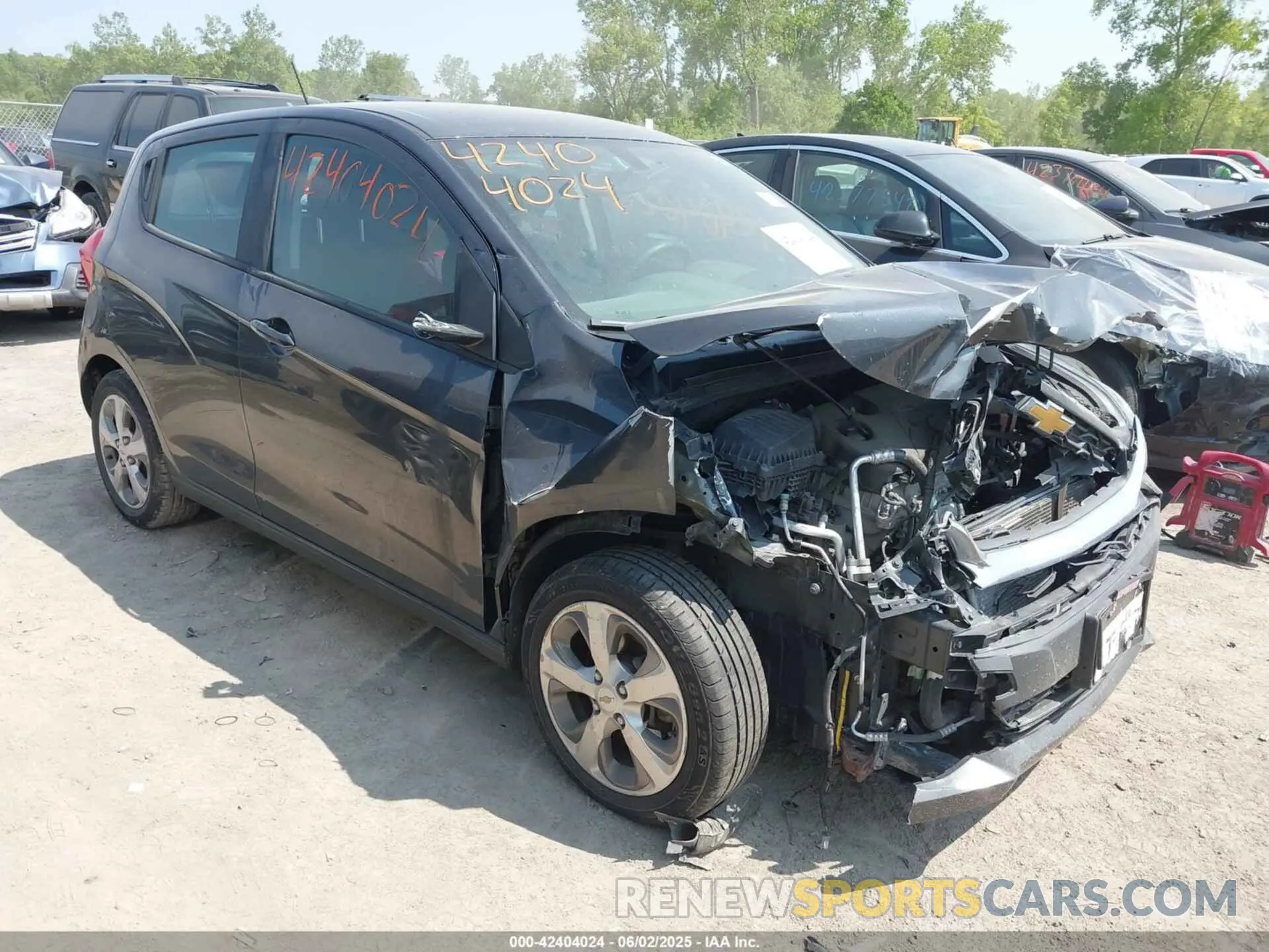 1 Photograph of a damaged car KL8CD6SA2KC790874 CHEVROLET SPARK 2019