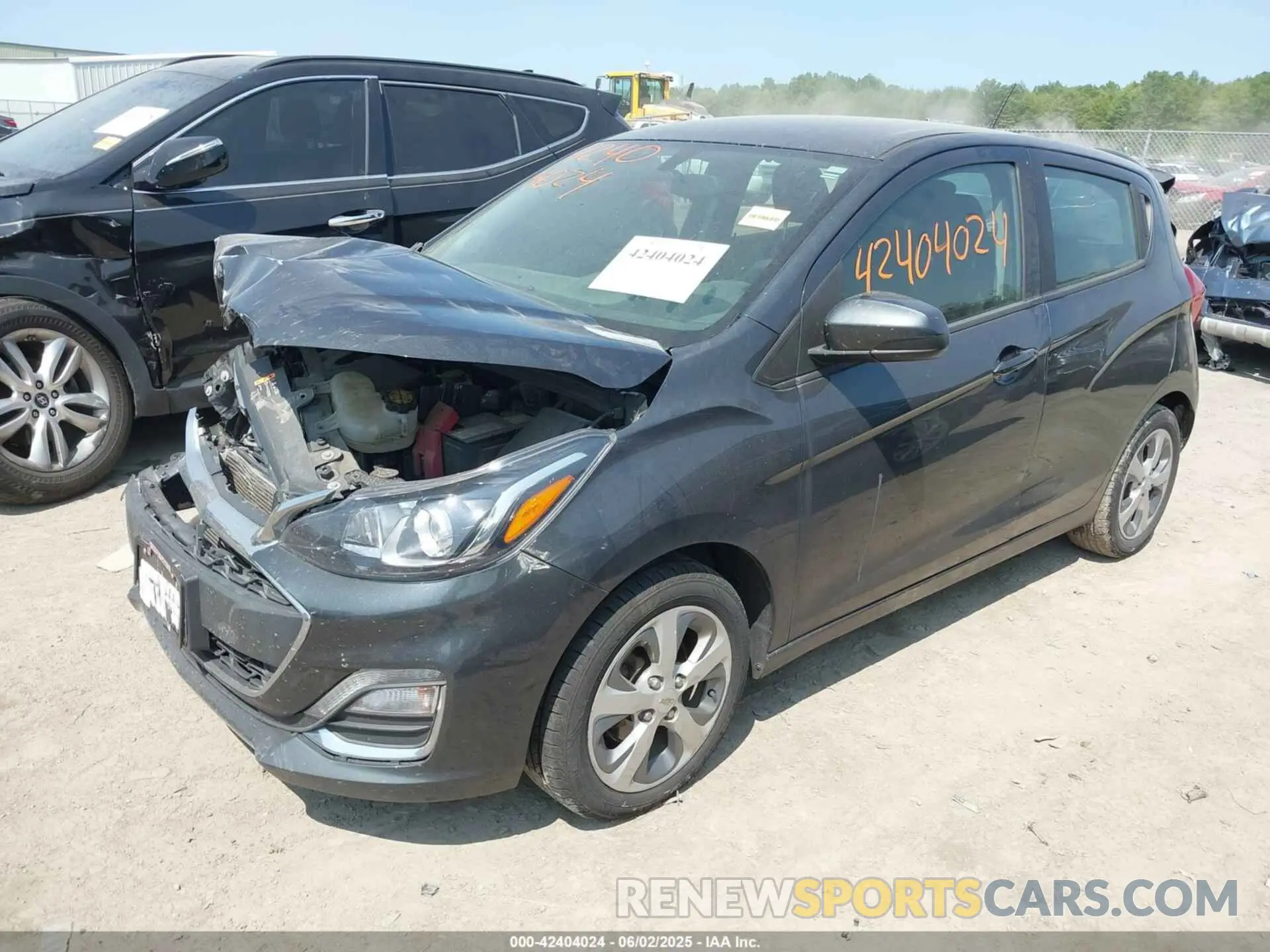2 Photograph of a damaged car KL8CD6SA2KC790874 CHEVROLET SPARK 2019