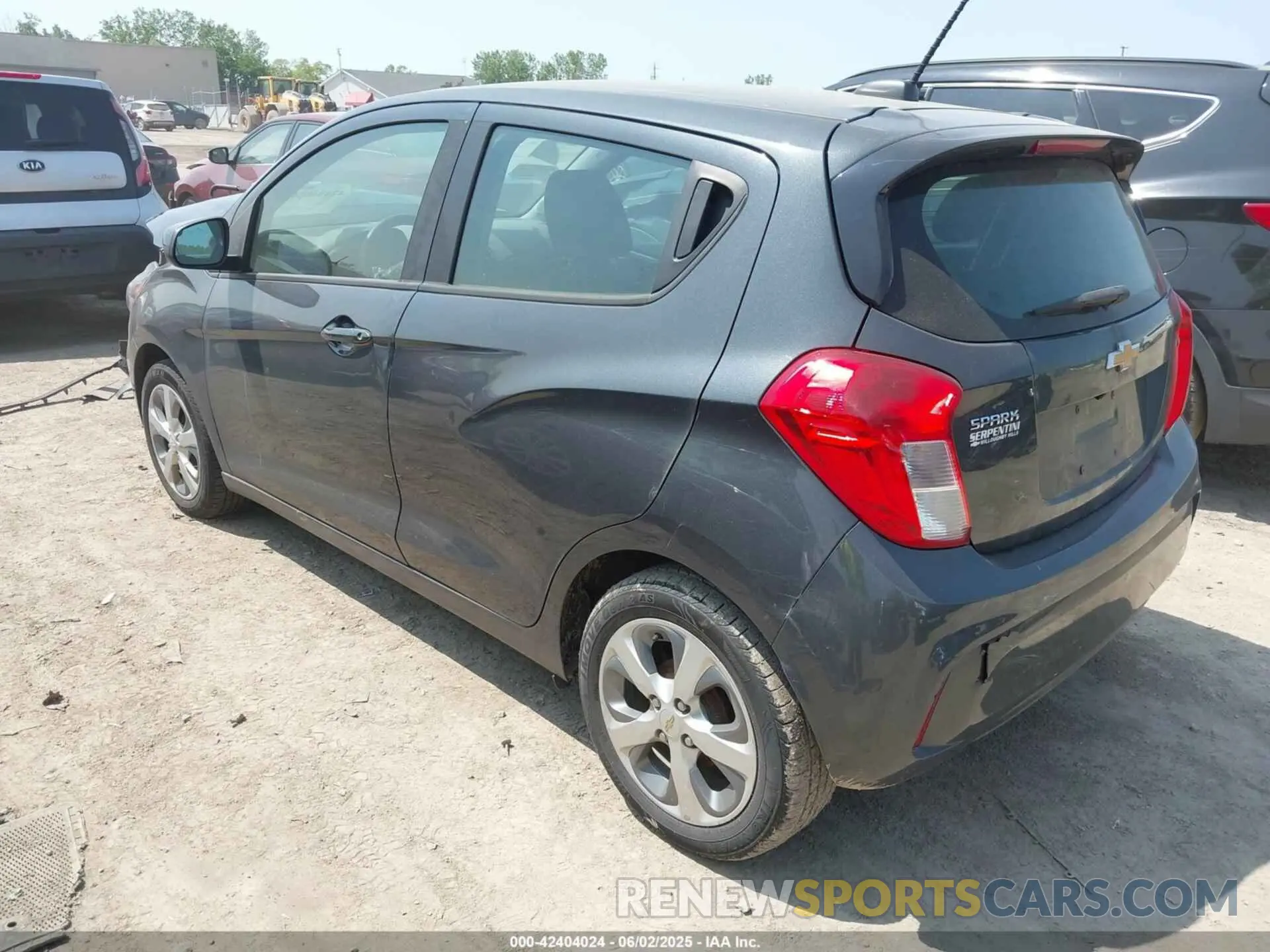 3 Photograph of a damaged car KL8CD6SA2KC790874 CHEVROLET SPARK 2019