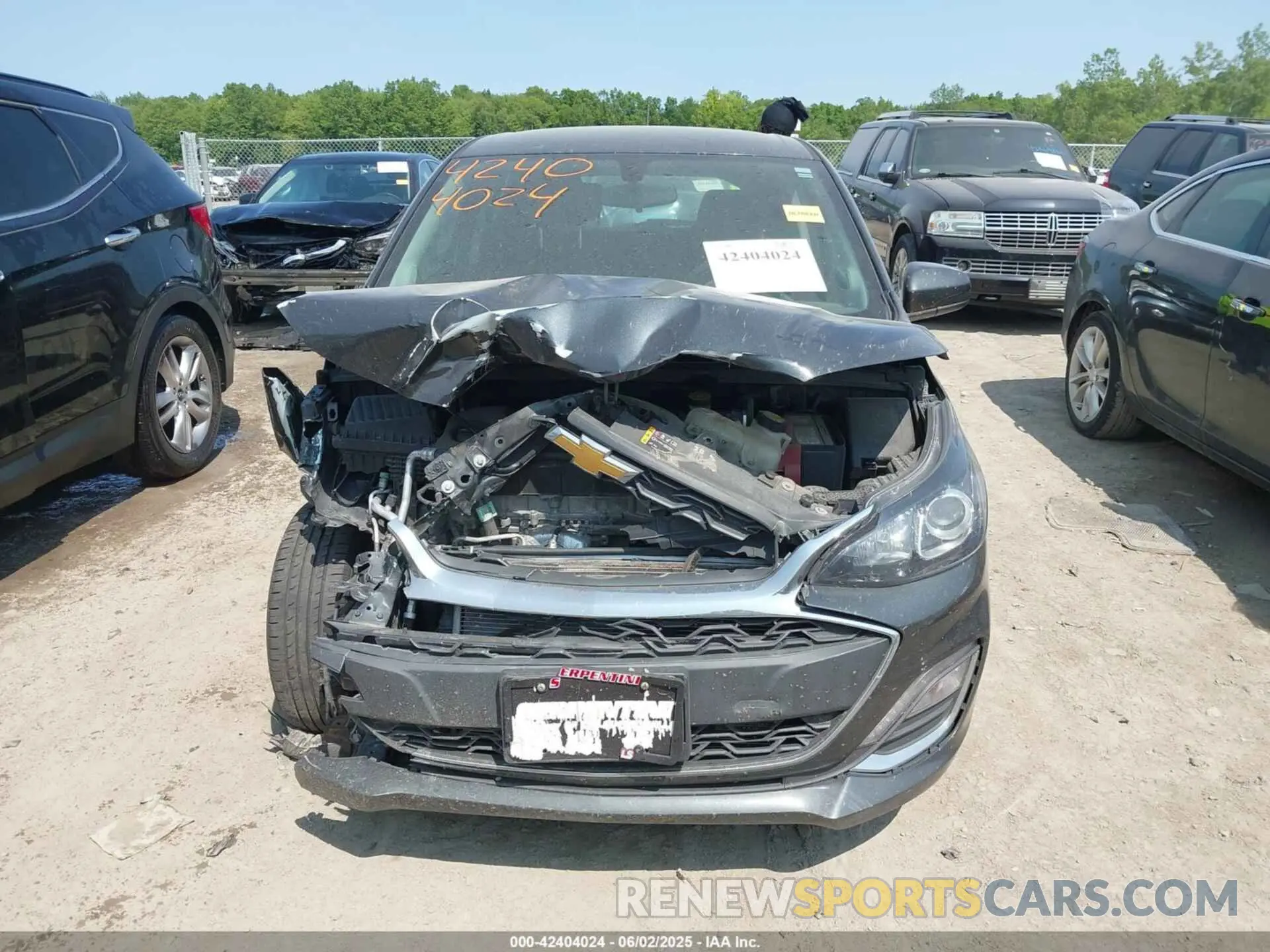 6 Photograph of a damaged car KL8CD6SA2KC790874 CHEVROLET SPARK 2019