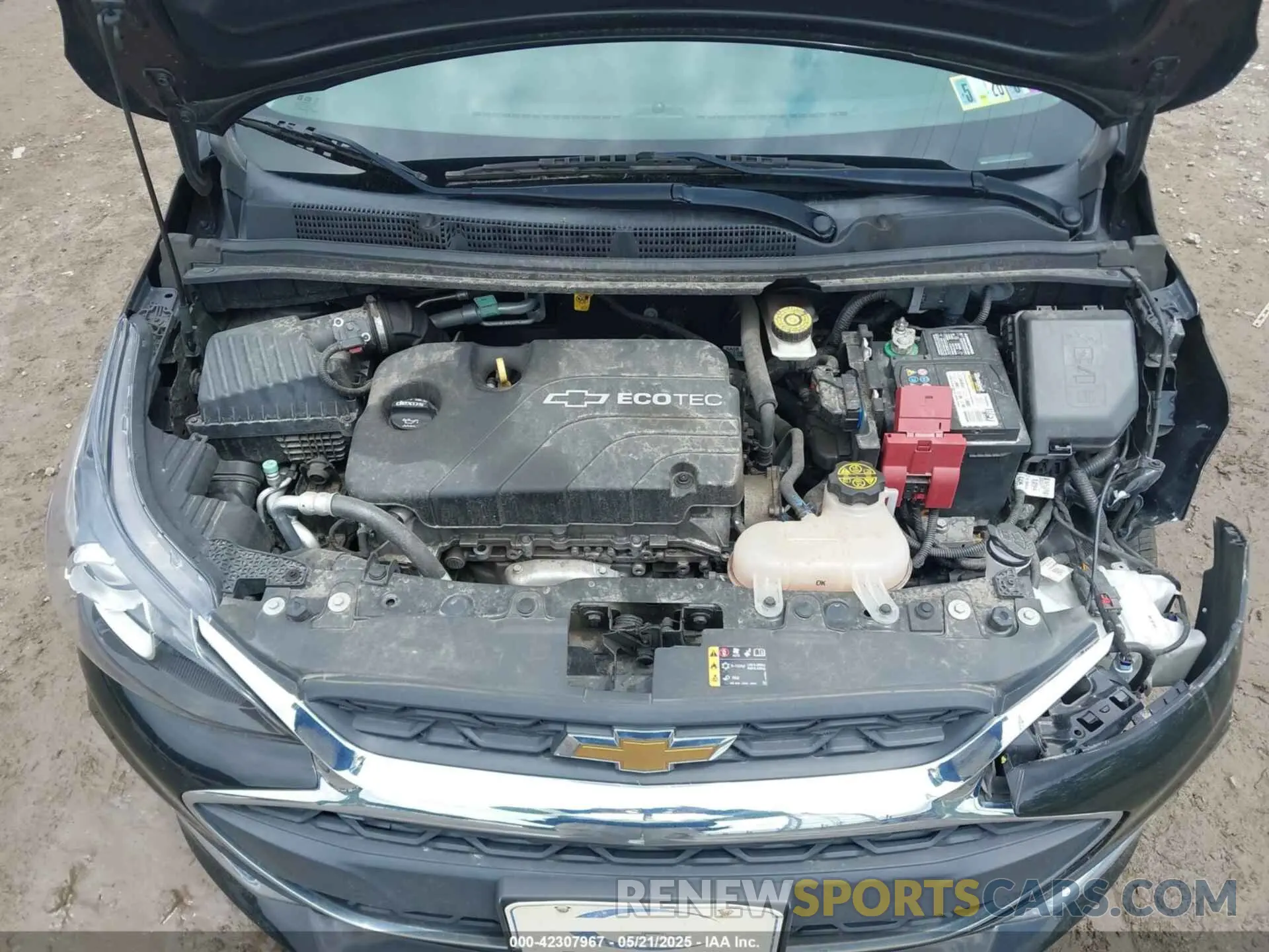10 Фотография поврежденного автомобиля KL8CD6SA5KC700049 CHEVROLET SPARK 2019