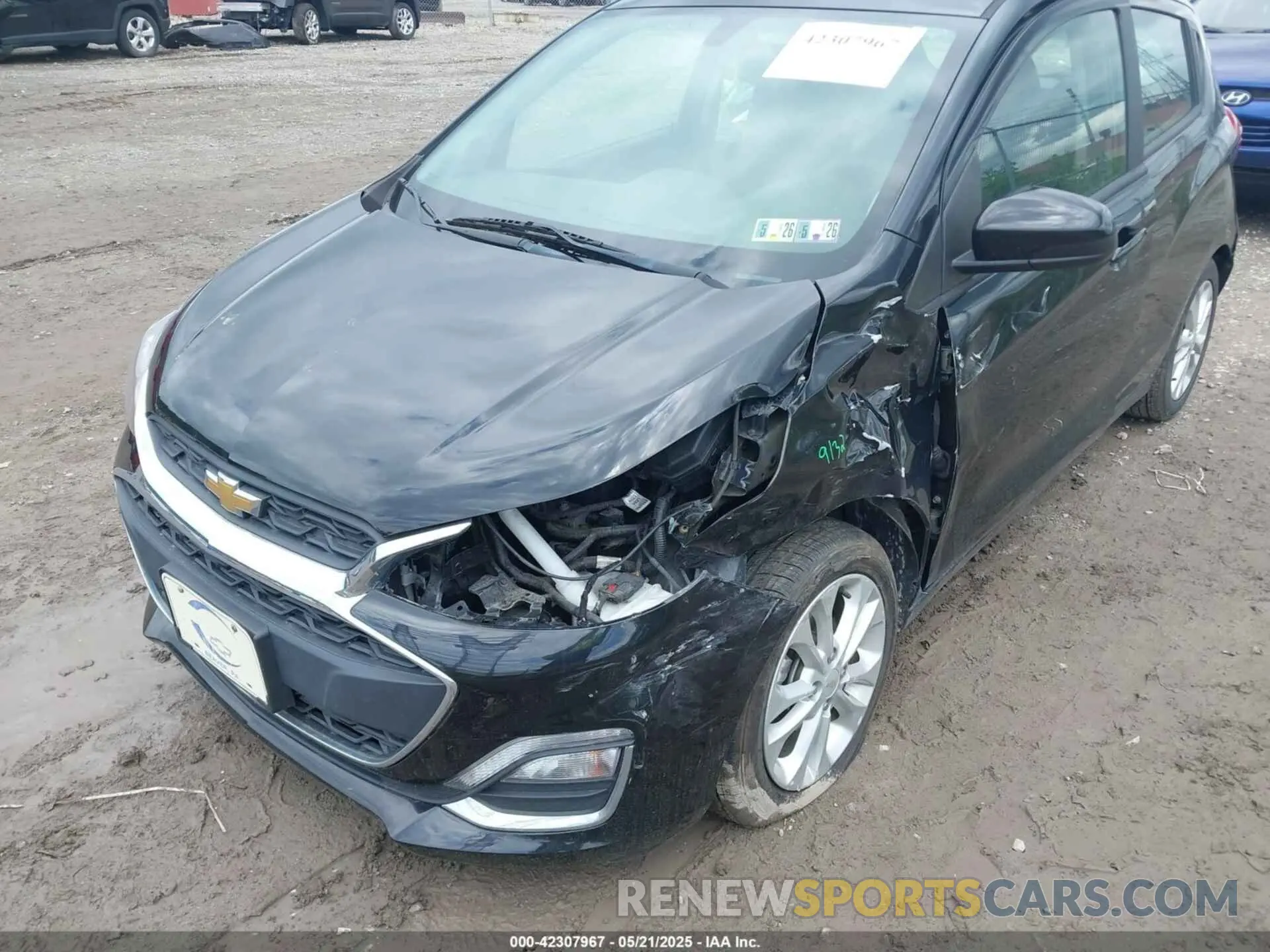 6 Фотография поврежденного автомобиля KL8CD6SA5KC700049 CHEVROLET SPARK 2019