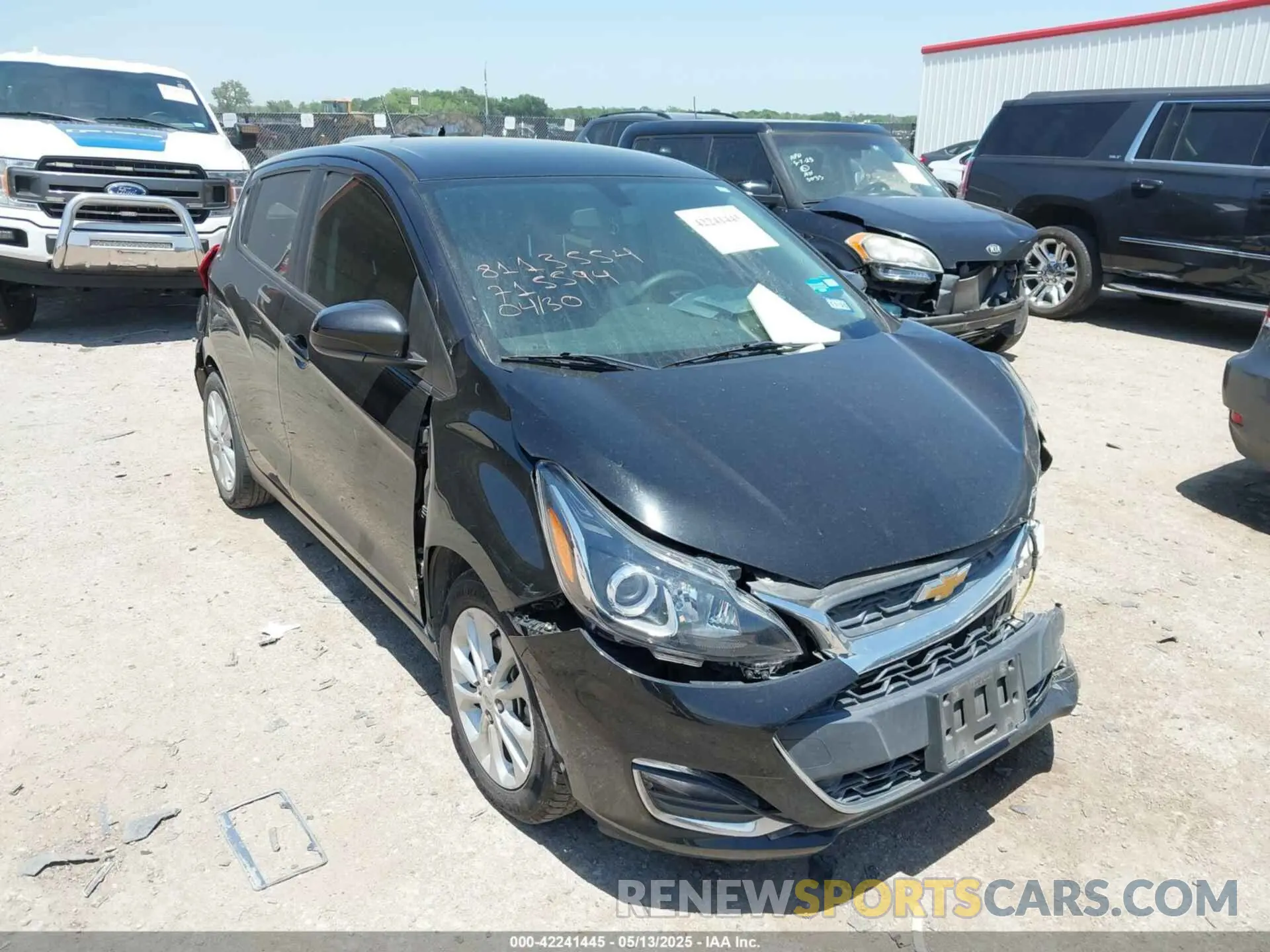 1 Photograph of a damaged car KL8CD6SA6KC715594 CHEVROLET SPARK 2019