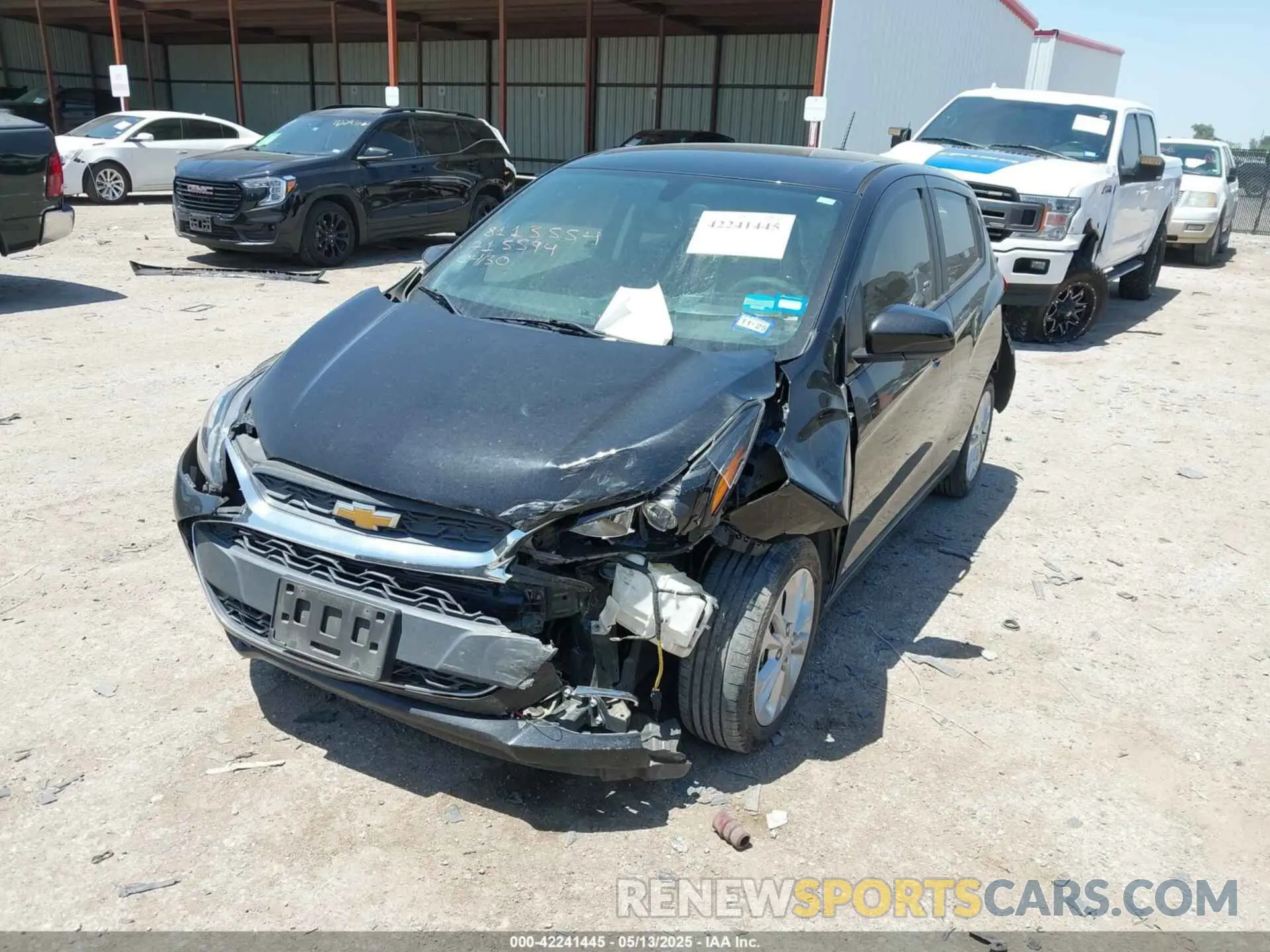 2 Photograph of a damaged car KL8CD6SA6KC715594 CHEVROLET SPARK 2019
