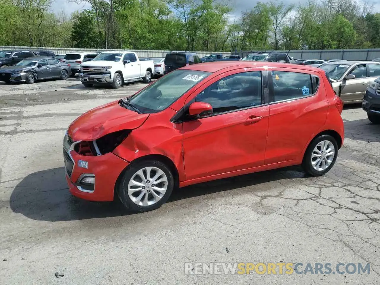 1 Фотография поврежденного автомобиля KL8CD6SA6KC787461 CHEVROLET SPARK 2019