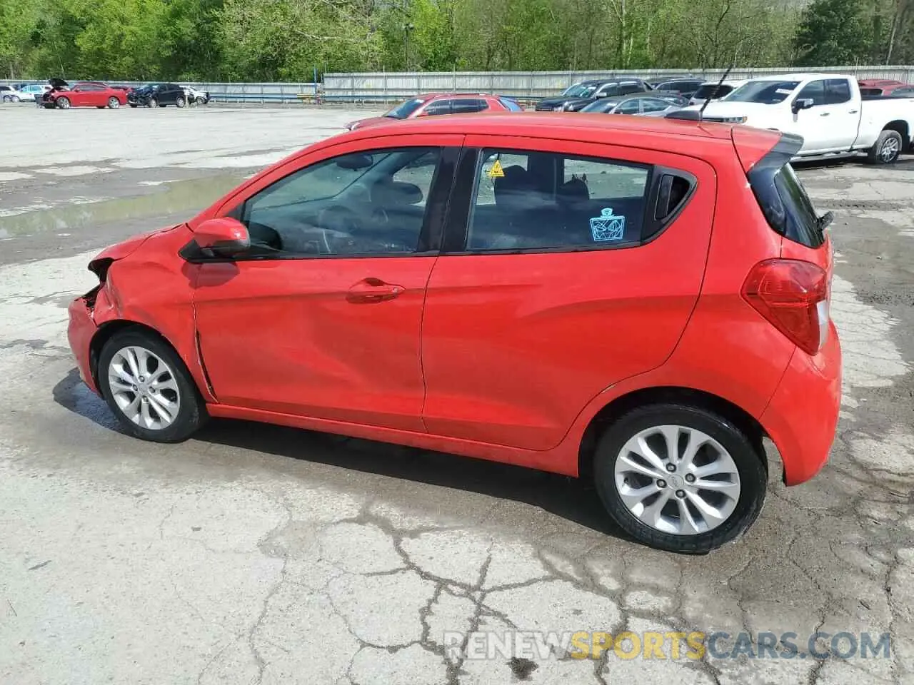 2 Фотография поврежденного автомобиля KL8CD6SA6KC787461 CHEVROLET SPARK 2019