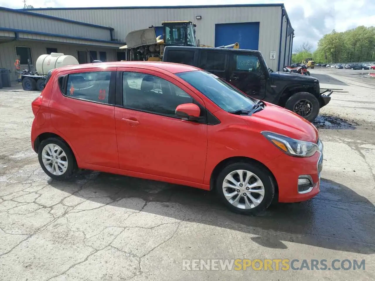 4 Фотография поврежденного автомобиля KL8CD6SA6KC787461 CHEVROLET SPARK 2019