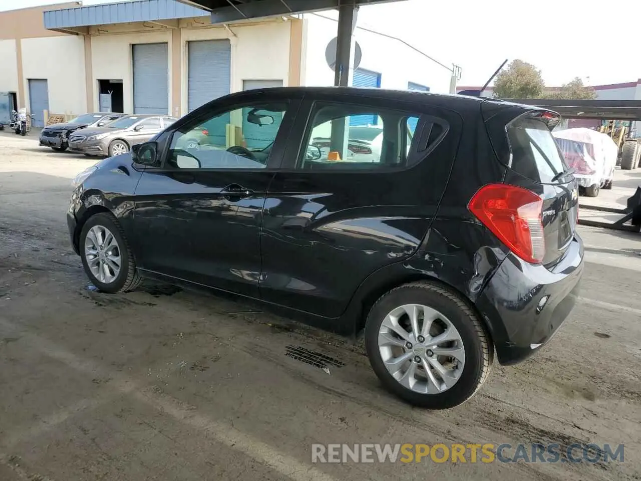 2 Фотография поврежденного автомобиля KL8CD6SA8KC748063 CHEVROLET SPARK 2019