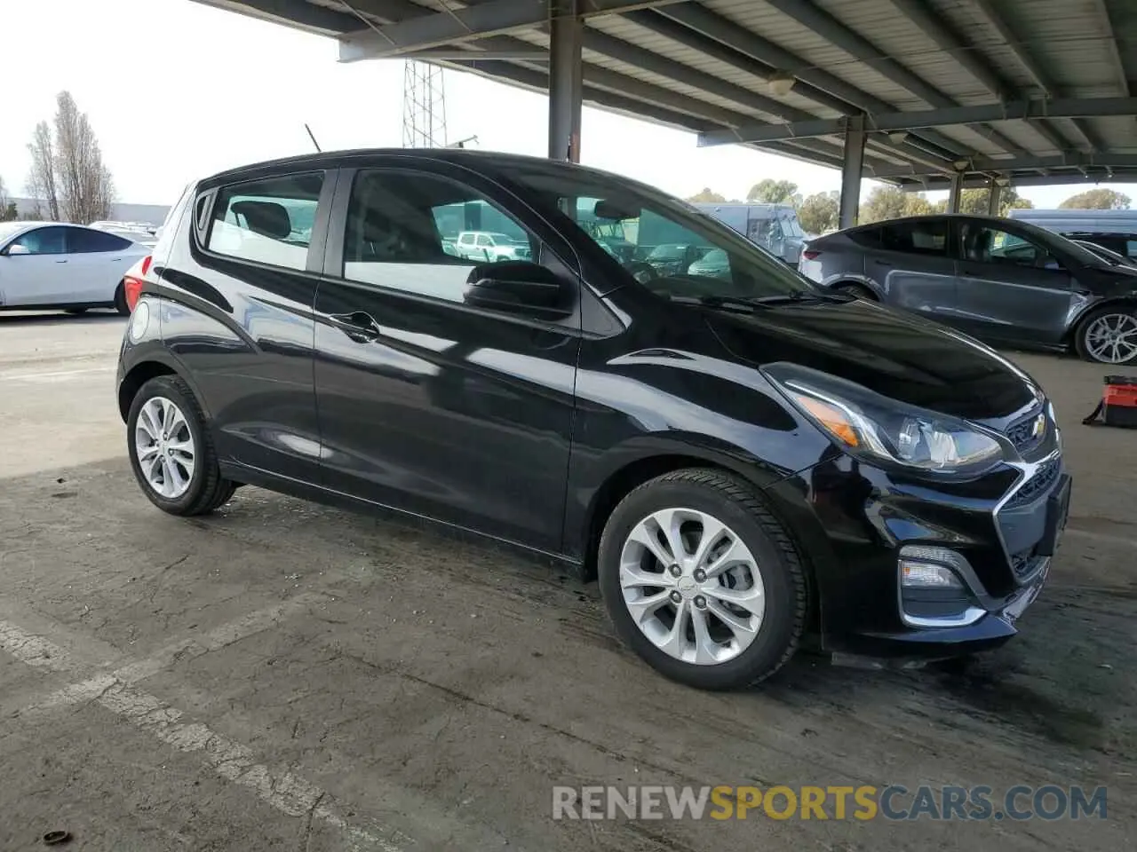4 Фотография поврежденного автомобиля KL8CD6SA8KC748063 CHEVROLET SPARK 2019