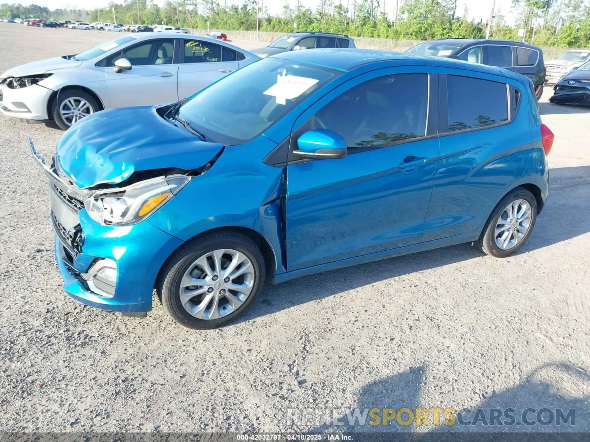 2 Photograph of a damaged car KL8CD6SA8KC765784 CHEVROLET SPARK 2019