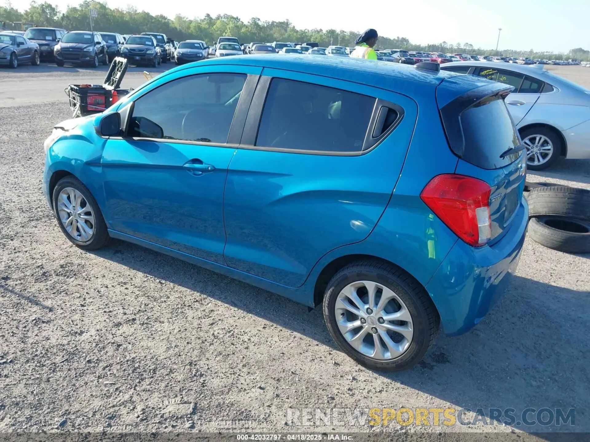 3 Photograph of a damaged car KL8CD6SA8KC765784 CHEVROLET SPARK 2019