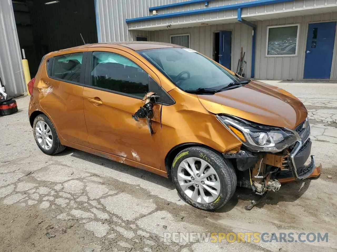 4 Фотография поврежденного автомобиля KL8CD6SA9KC723561 CHEVROLET SPARK 2019