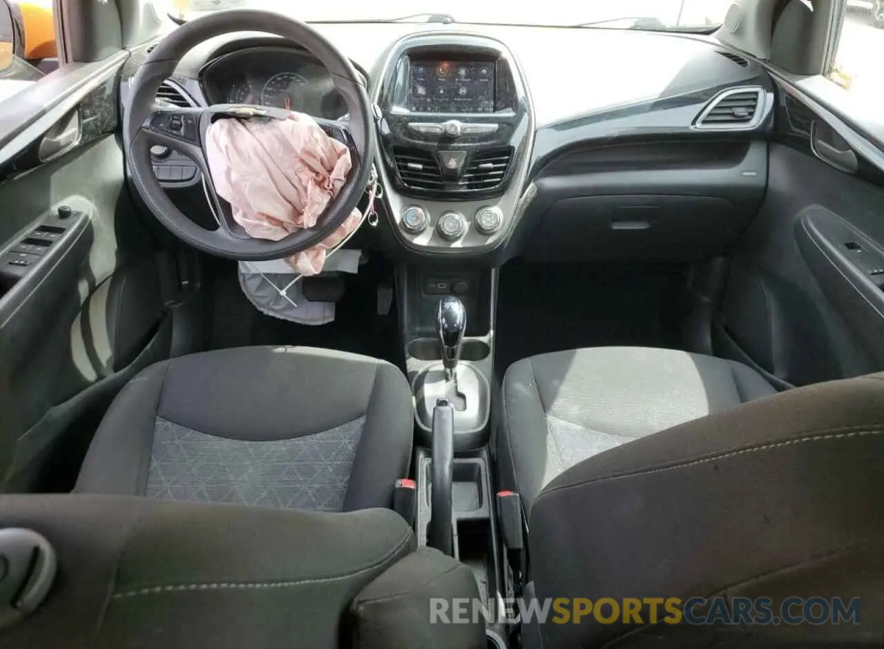 8 Фотография поврежденного автомобиля KL8CD6SA9KC723561 CHEVROLET SPARK 2019