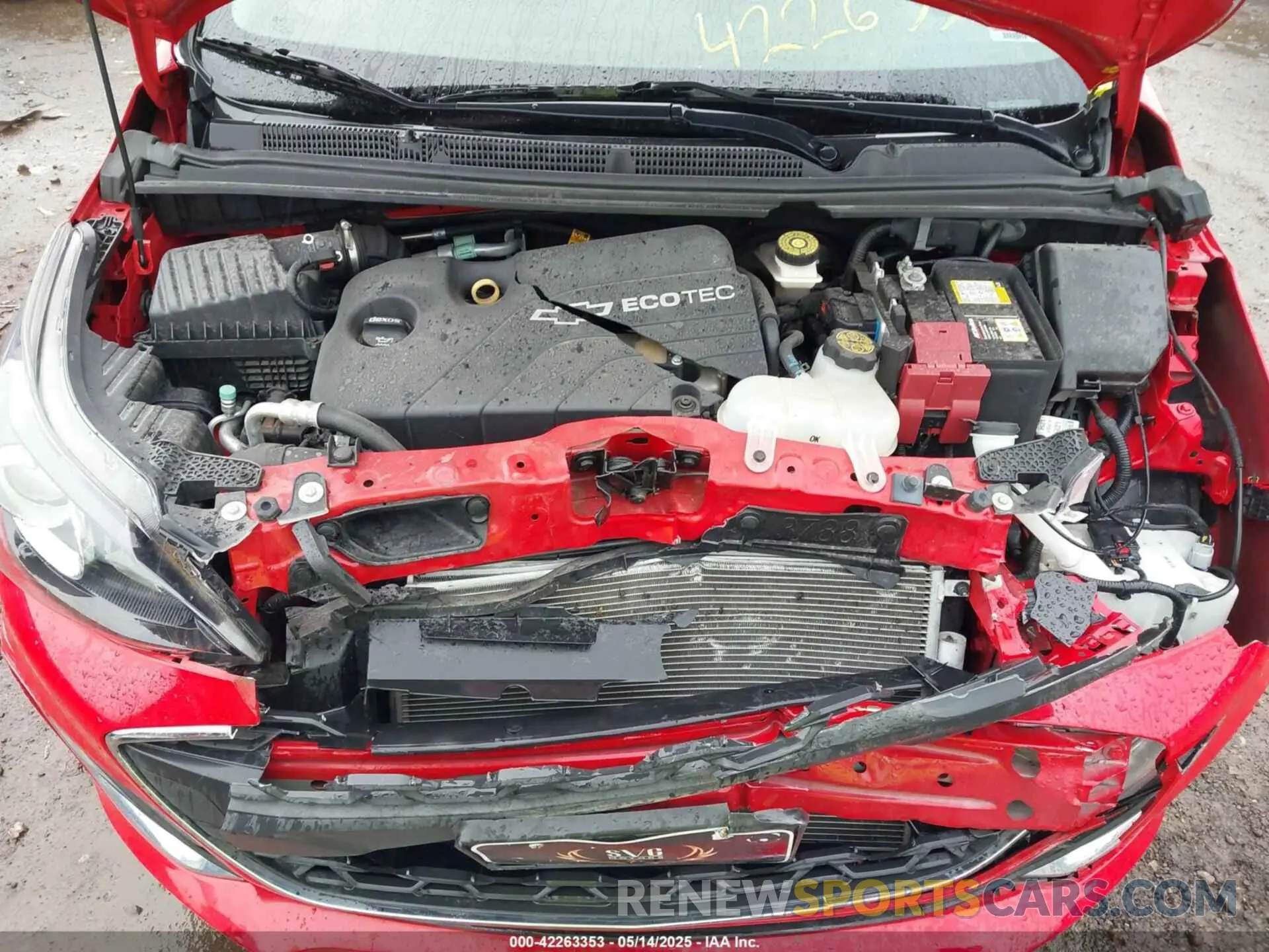 10 Photograph of a damaged car KL8CD6SA9KC728582 CHEVROLET SPARK 2019