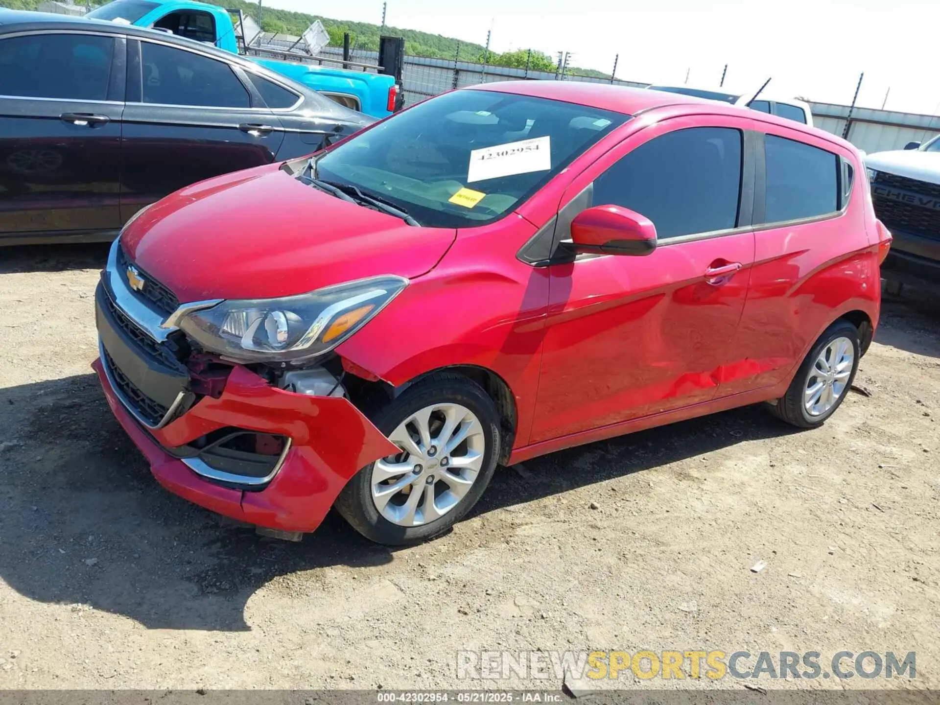2 Фотография поврежденного автомобиля KL8CD6SA9KC751733 CHEVROLET SPARK 2019