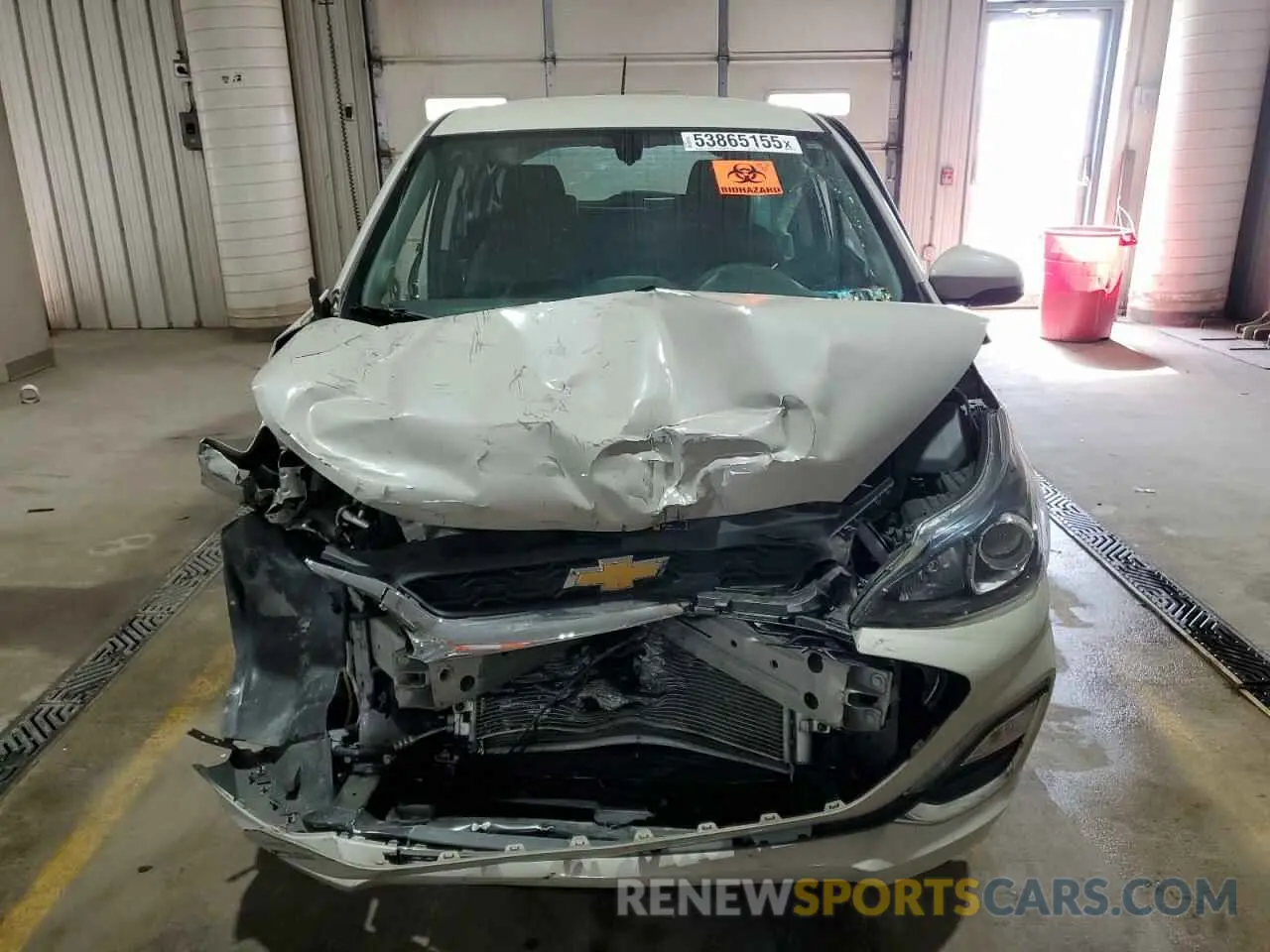 5 Фотография поврежденного автомобиля KL8CD6SAXKC814743 CHEVROLET SPARK 2019
