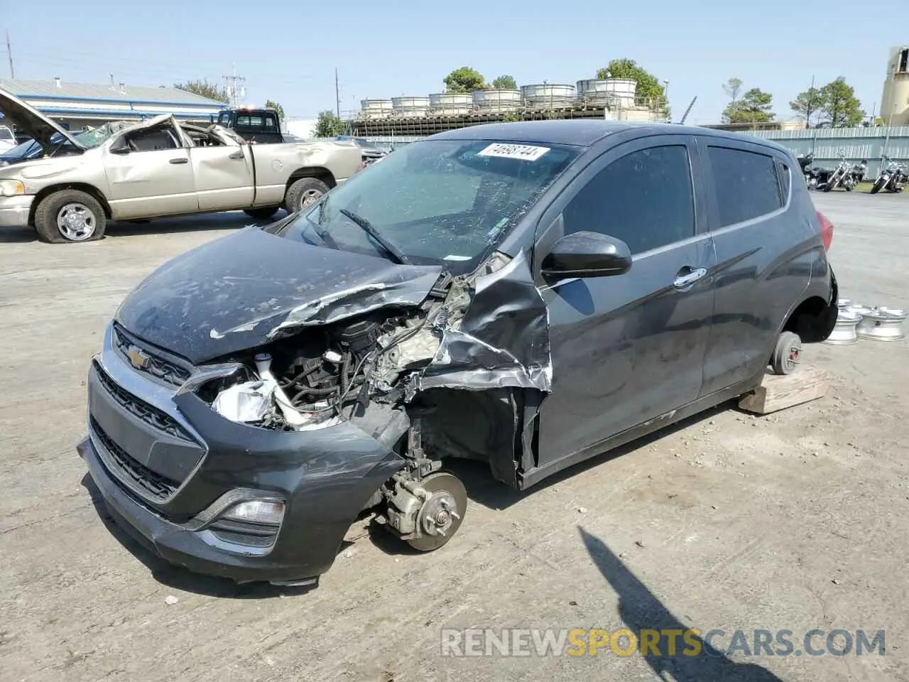 1 Фотография поврежденного автомобиля KL8CF6SA6KC744426 CHEVROLET SPARK 2019