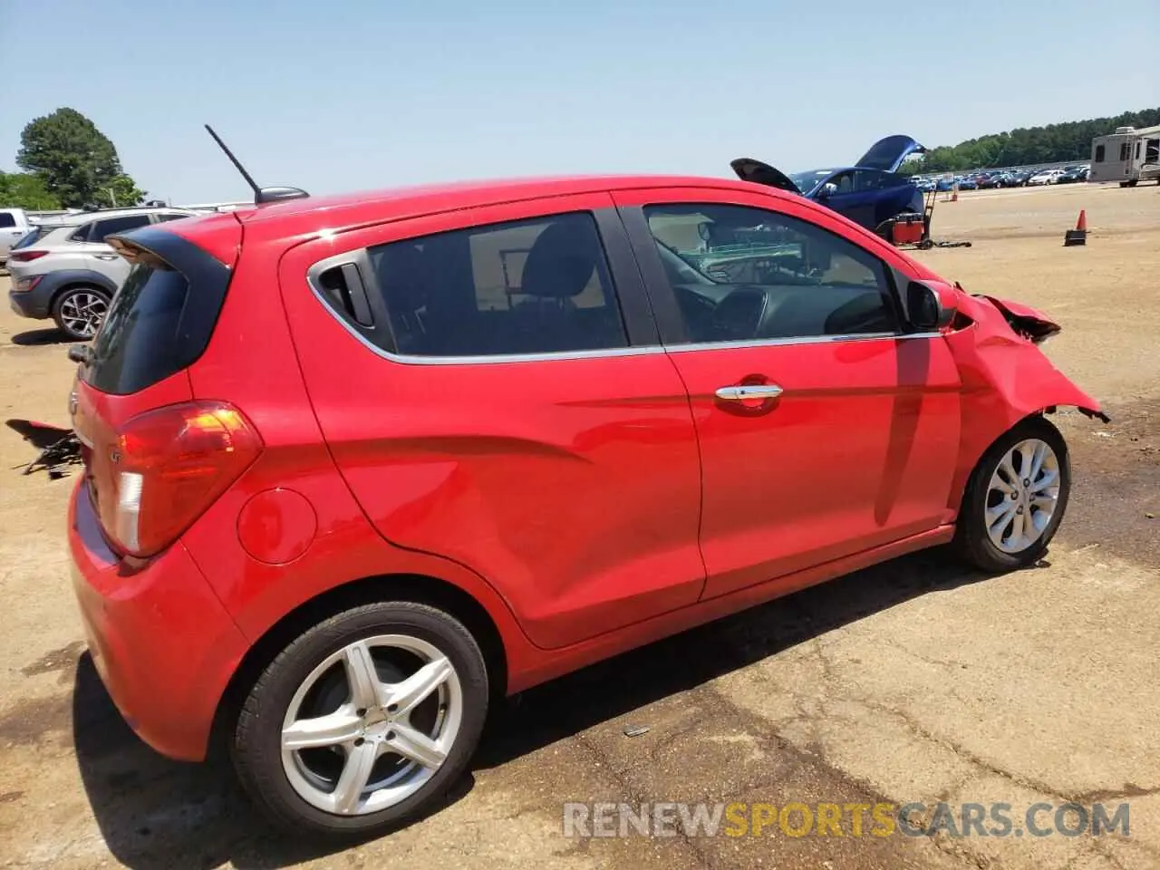 3 Photograph of a damaged car KL8CF6SA9KC730293 CHEVROLET SPARK 2019