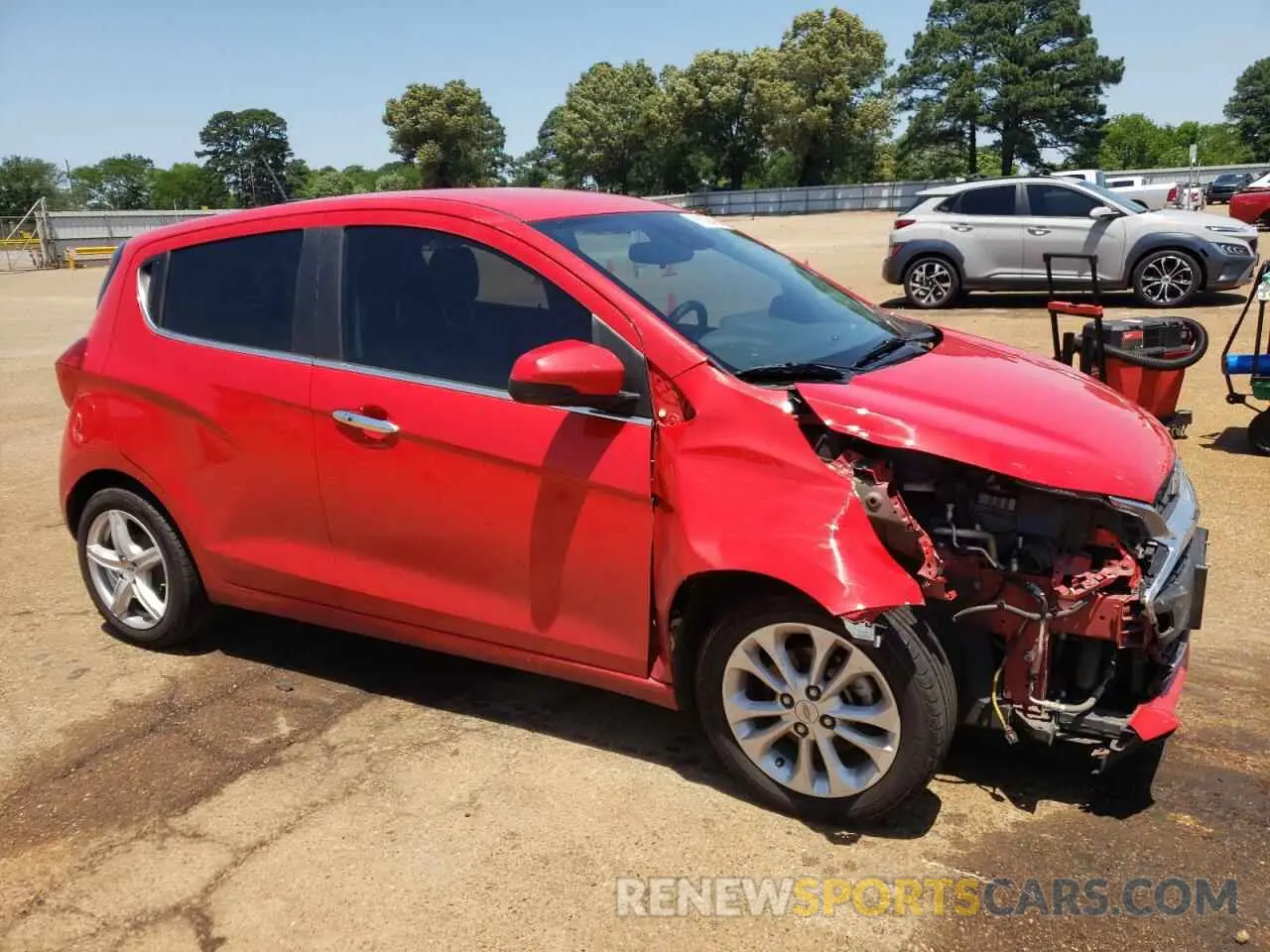 4 Photograph of a damaged car KL8CF6SA9KC730293 CHEVROLET SPARK 2019